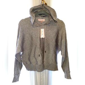 Philosophy Hooded Sweater From Anthropologie  Size M